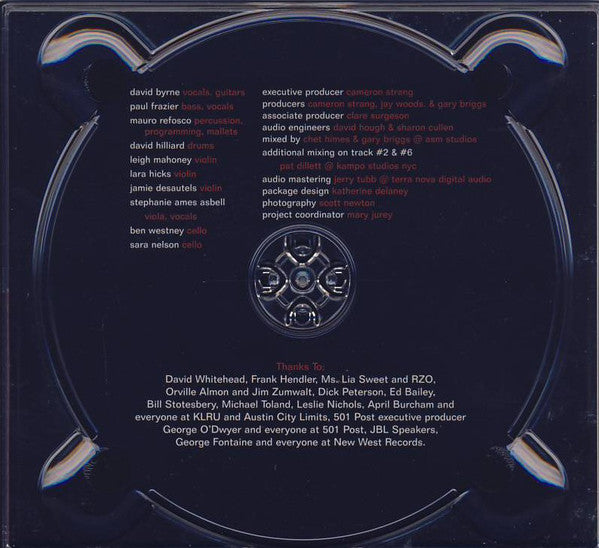 David Byrne : Live From Austin TX (CD, Album)