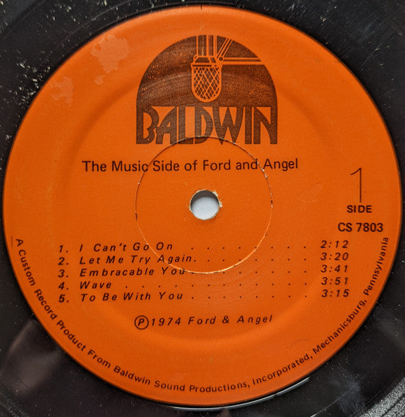 Ford & Angel : The Music Side Of Ford And Angel (LP)