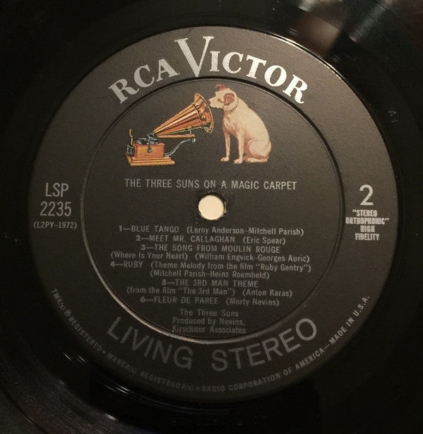 The Three Suns : On A Magic Carpet . . . (LP, Album)