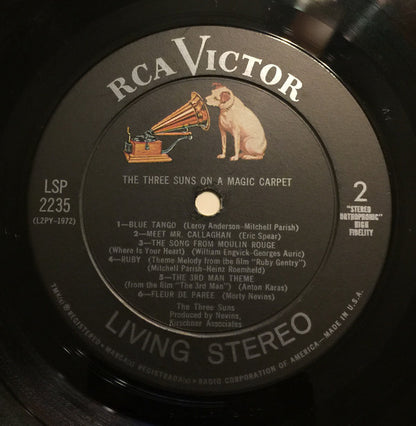 The Three Suns : On A Magic Carpet . . . (LP, Album)