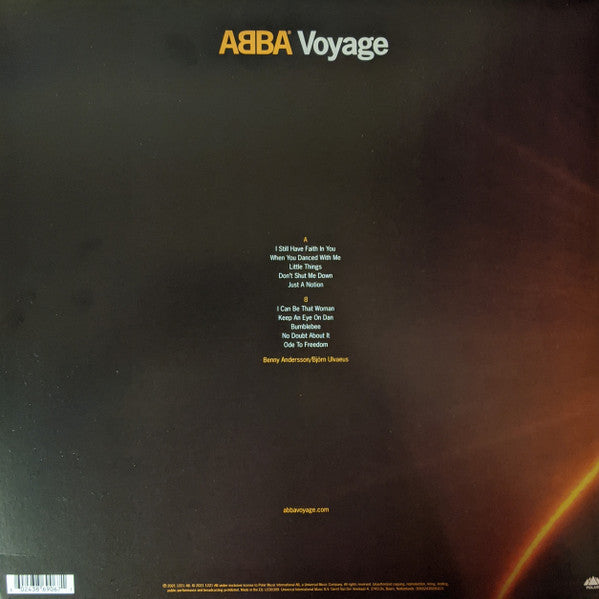 ABBA : Voyage (LP, Album, Ltd, Blu)