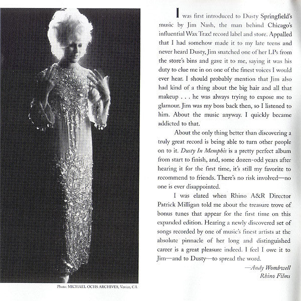 Dusty Springfield : Dusty In Memphis (CD, Album, Club, Dlx, RE, RM, Jew)