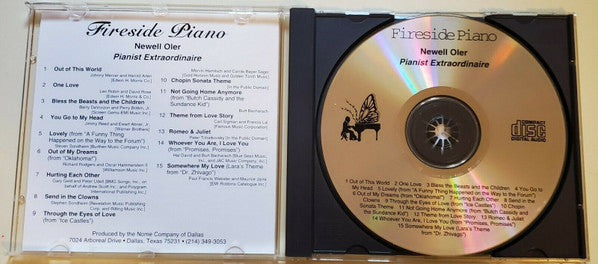 Newell Oler : Fireside Piano (CD, Album)