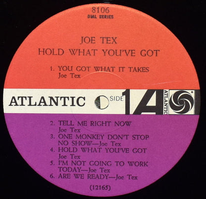 Joe Tex : Hold What You've Got (LP, Album, Mono, MGM)
