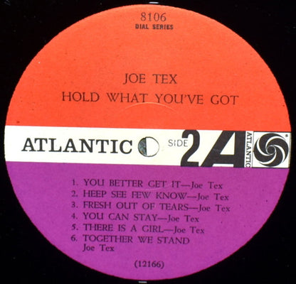 Joe Tex : Hold What You've Got (LP, Album, Mono, MGM)