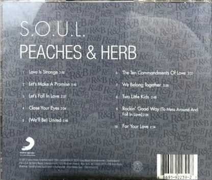 Peaches & Herb : S.O.U.L. (CD, Comp)