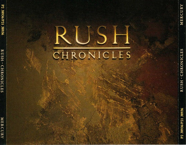 Rush : Chronicles (2xCD, Comp, Club, RP)