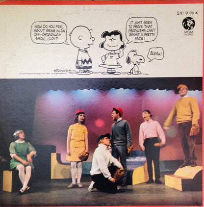 Clark Gesner / With Bill Hinnant, Reva Rose, Karen Johnson (2), Bob Balaban, Skip Hinnant, Gary Burghoff Presented By Arthur Whitelaw, Gene Persson : "You're A Good Man, Charlie Brown" (The Original Cast Album) (LP, Album, RE)