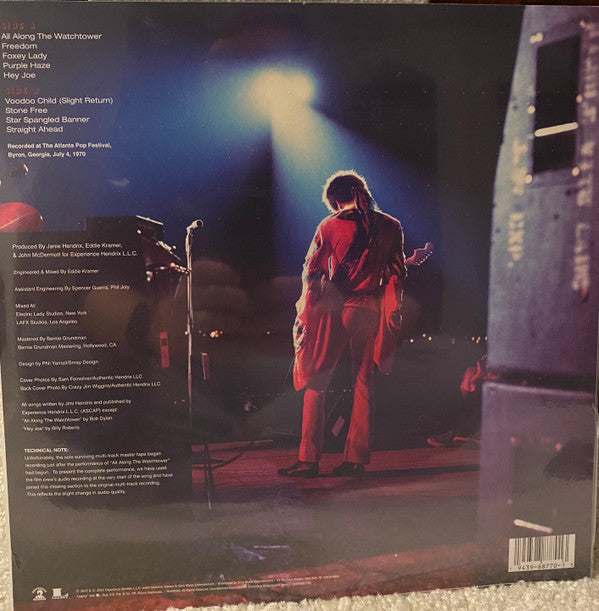 Jimi Hendrix Experience* : Freedom: Atlanta Pop Festival (LP, Album, Ltd, RE, Whi)
