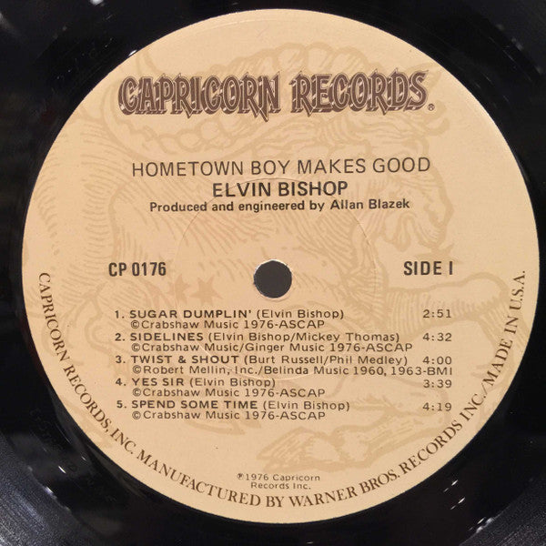 Elvin Bishop : Hometown Boy Makes Good! (LP, Album, Win)