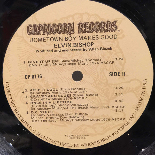 Elvin Bishop : Hometown Boy Makes Good! (LP, Album, Win)