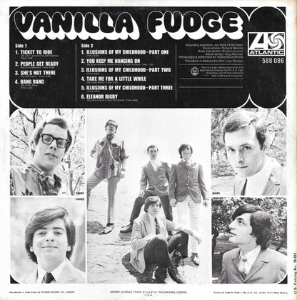 Vanilla Fudge : Vanilla Fudge (LP, Album)