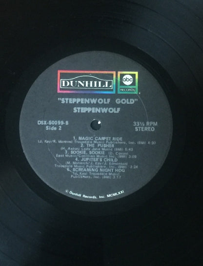 Steppenwolf : Gold (Their Great Hits) (LP, Comp)