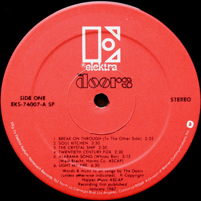 The Doors : The Doors (LP, Album, RE, Spe)