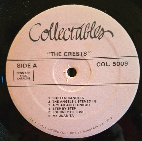 The Crests : Greatest Hits (LP, Comp)