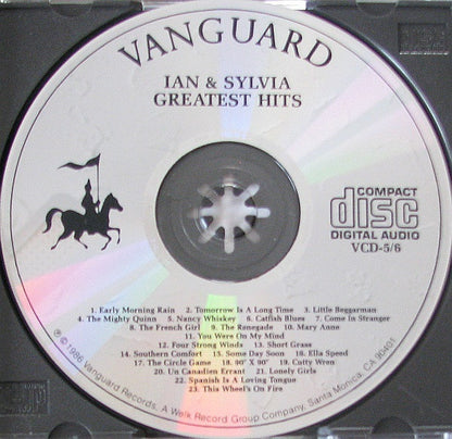 Ian & Sylvia : Greatest Hits (CD, Comp, RE, RM)