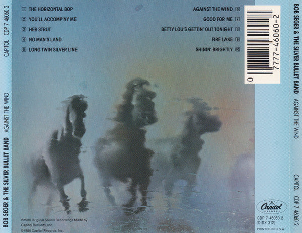 Bob Seger & The Silver Bullet Band* : Against The Wind (CD, Album, RE, Ame)