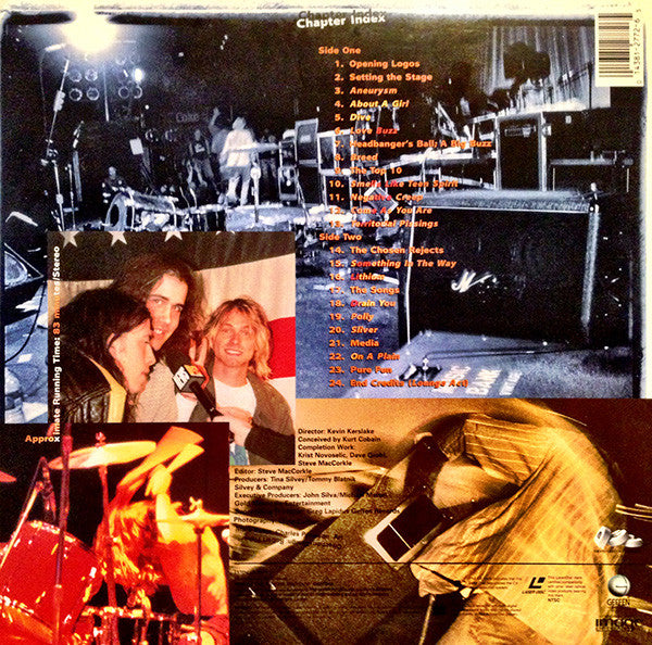 Nirvana : Live! Tonight! Sold Out!! (Laserdisc, 12", NTSC)