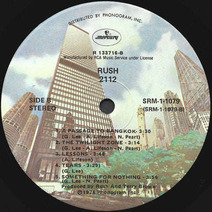 Rush : 2112 (LP, Album, Club, RCA)