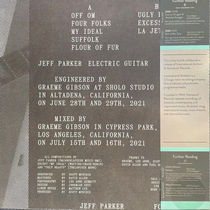 Jeff Parker : Forfolks  (LP, Album, Min)