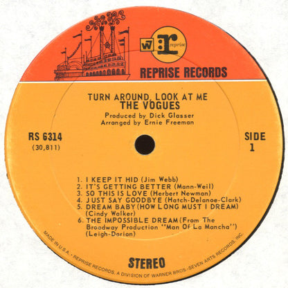 The Vogues : Turn Around, Look At Me (LP, Album)