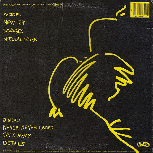 Lene Lovich : New Toy (12", MiniAlbum)