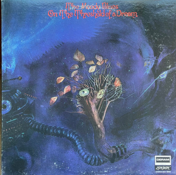 The Moody Blues : On The Threshold Of A Dream (LP, Album, Pit)