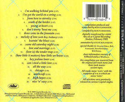 Frank Sinatra : The Capitol Collector's Series (CD, Comp)