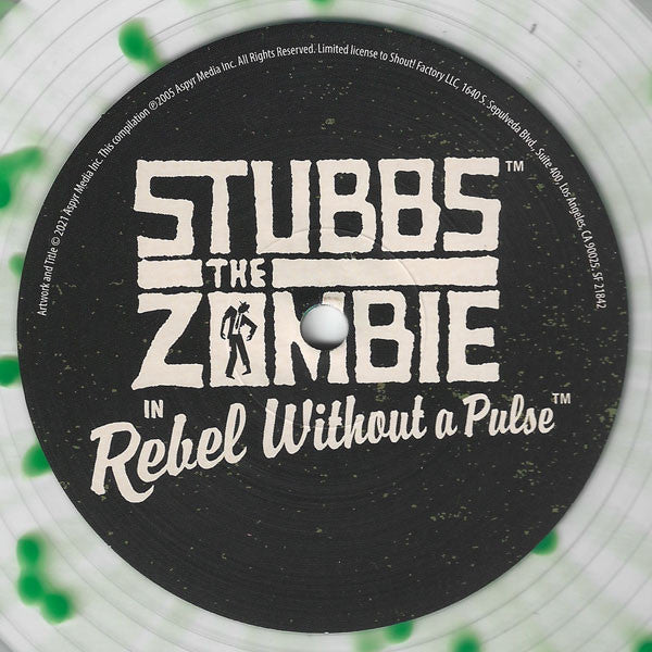 Various : Stubbs The Zombie In Rebel Without A Pulse - The Soundtrack (LP, Comp, Ltd, RE, Cle)