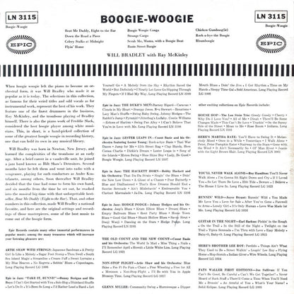 Will Bradley & His Orch.* With Ray McKinley : Boogie-Woogie (LP, Mono)