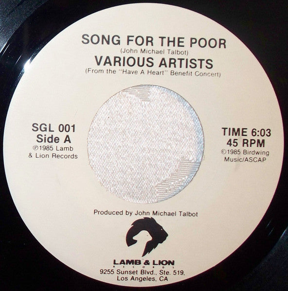 Various : Song For The Poor (7", Single)