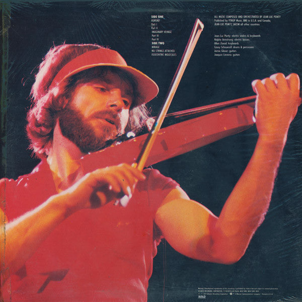 Jean-Luc Ponty : Live (LP, Album, PR )