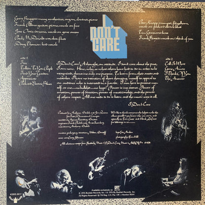 I Don't Care : Ask Anyone (LP, Gol)