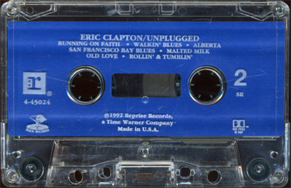 Eric Clapton : Unplugged (Cass, Album, SR,)
