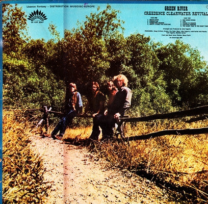 Creedence Clearwater Revival : Green River (LP, Album)