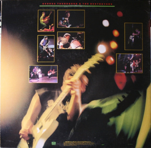 George Thorogood & The Destroyers : Live (LP, Album, Club, CRC)