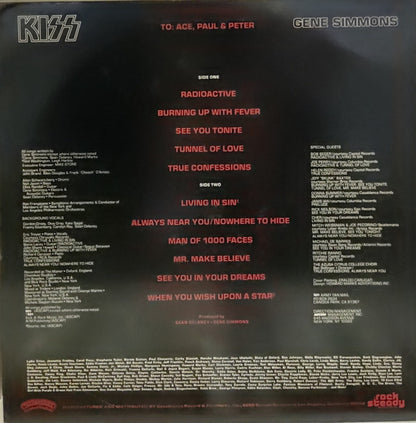 Kiss, Gene Simmons : Gene Simmons (LP, Album, GOL)