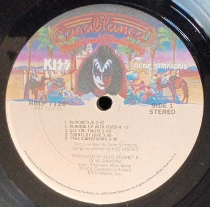 Kiss, Gene Simmons : Gene Simmons (LP, Album, GOL)