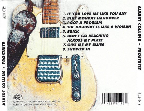 Albert Collins : Frostbite (CD, Album, RE)