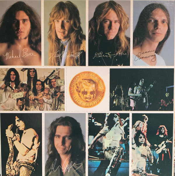 Alice Cooper : Billion Dollar Babies (LP, Album, RP, Jac)