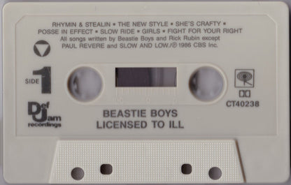 Beastie Boys : Licensed To Ill (Cass, Album)
