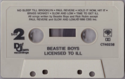 Beastie Boys : Licensed To Ill (Cass, Album)