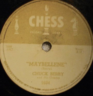 Chuck Berry And His Combo* : Maybellene / Wee Wee Hours (Shellac, 10")