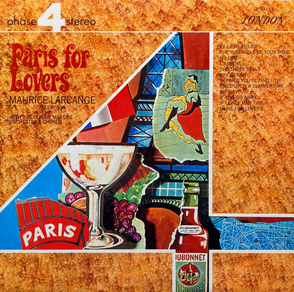 Maurice Larcange : Paris For Lovers (LP, Album)