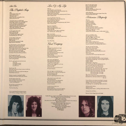 Queen : A Night At The Opera (LP, Album, RE, RM, Gat)