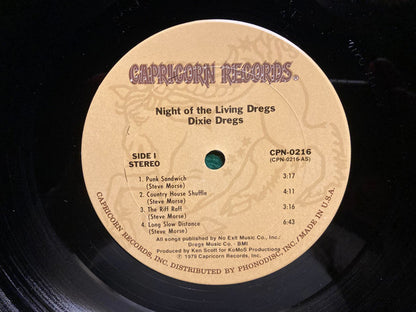 Dixie Dregs : Night Of The Living Dregs (LP, Album, Pit)