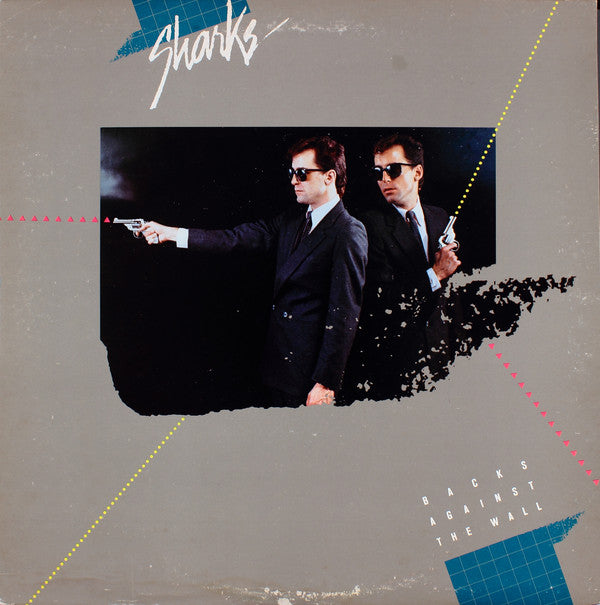 Sharks (10) : Backs Against The Wall (LP, Album)