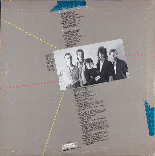 Sharks (10) : Backs Against The Wall (LP, Album)