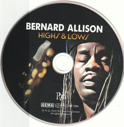 Bernard Allison : Highs & Lows (CD, Album)