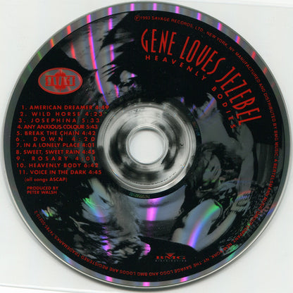 Gene Loves Jezebel : Heavenly Bodies (CD, Album)